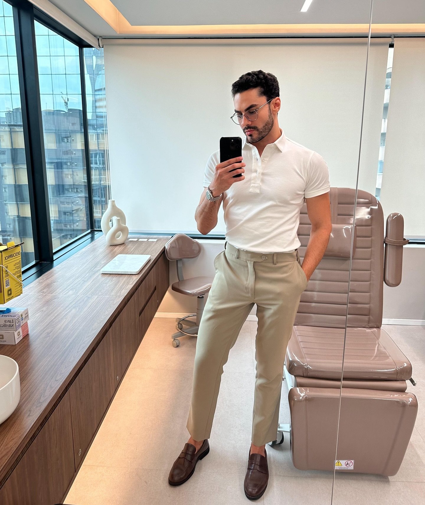 Calça masculina da coleção Manoel Alfaiataria